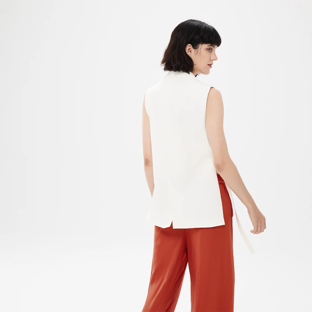 

Fad Jacket Women Gilet Sleeveless Blazer Vest Vogue Casual Streetwear za Woman Waistcoat Tops veste femme