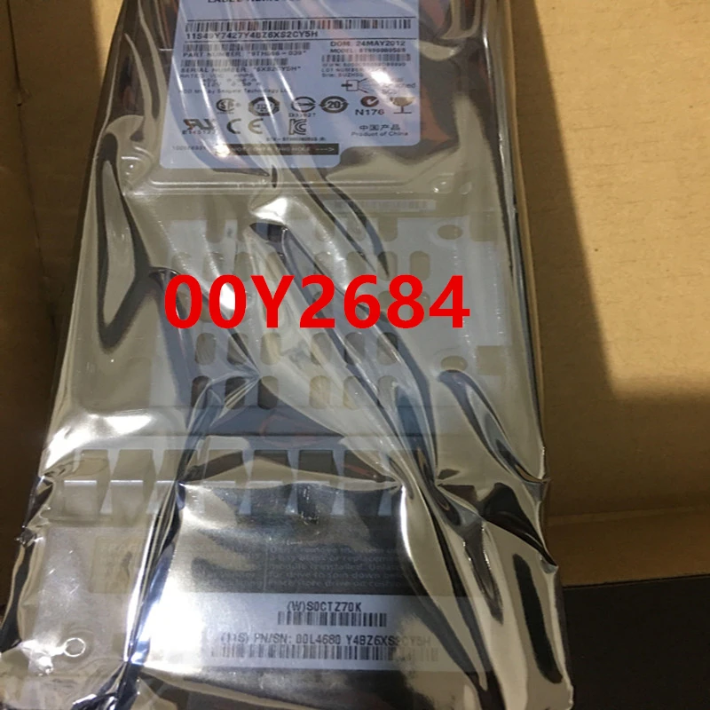 

Original New HDD For IBM V7000 900GB 2.5" SAS 6 Gb/S 64MB 10000RPM For Internal HDD For Server HDD For 00Y2684 00L4568