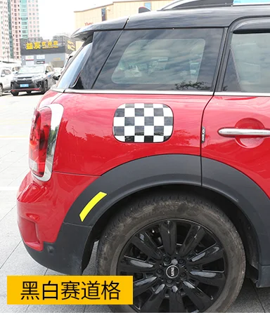 

Авто мин MI Cooper Countryman F60 топливного бака боковая крышка наклейка Laffle модифицированный автомобильный Стикеры Флаг Союза Джек, автомобильные а...