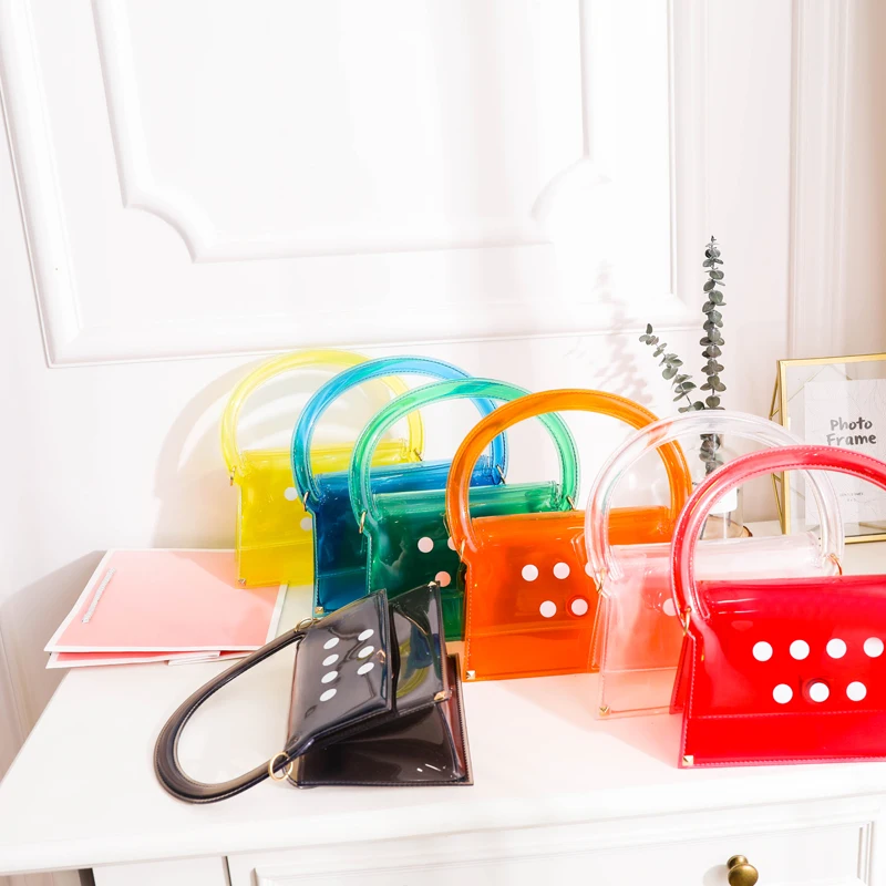 Женская прозрачная сумка на плечо 2019|Сумки с ручками| |