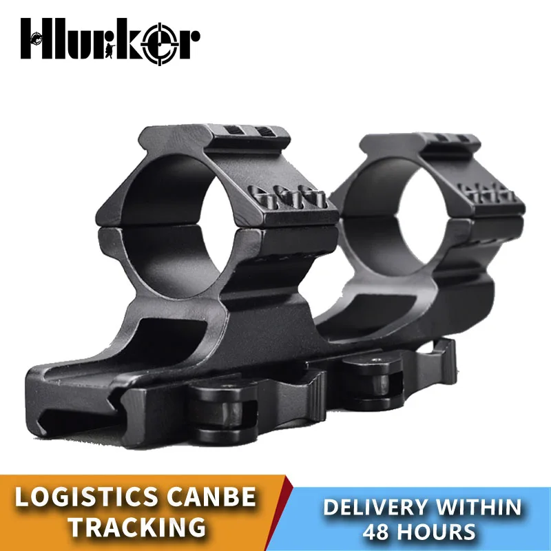 

Tactical 25.4mm 30mm Quick Detached Release Cantilever Weaver Forward Reach Dual Ring Rifle Scope Mount Hunting Accessories