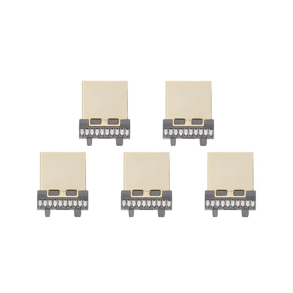 5 шт. практичный штекер 19 контактов типа А фоторазъем для ремонта замены разъема