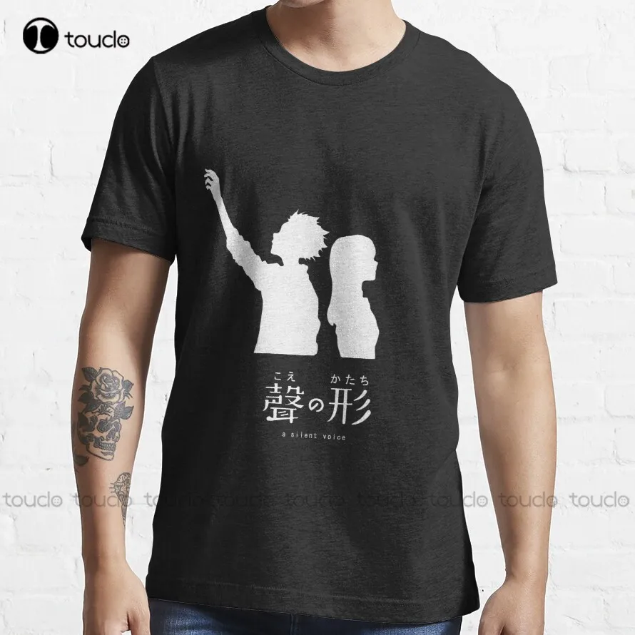 

Koe No Katachi (Dark) T-Shirt t shirts for men Custom aldult Teen unisex digital printing xs-5xl All seasons cotton Tee shirt