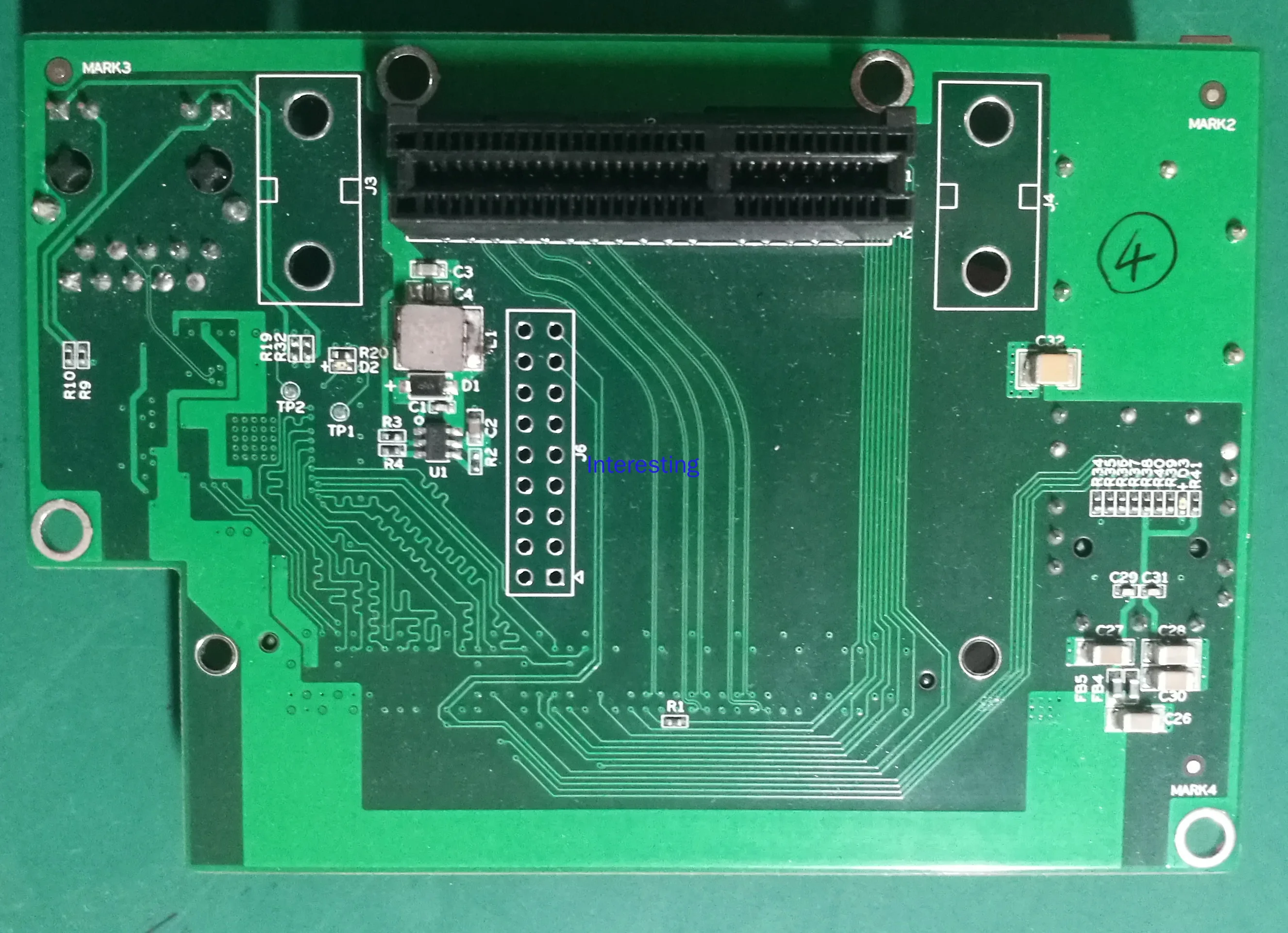 FMC Плата расширения/адаптация ZCU104/ZCU102/ZCU106/SP605/AC701/ZC706/черный золотой