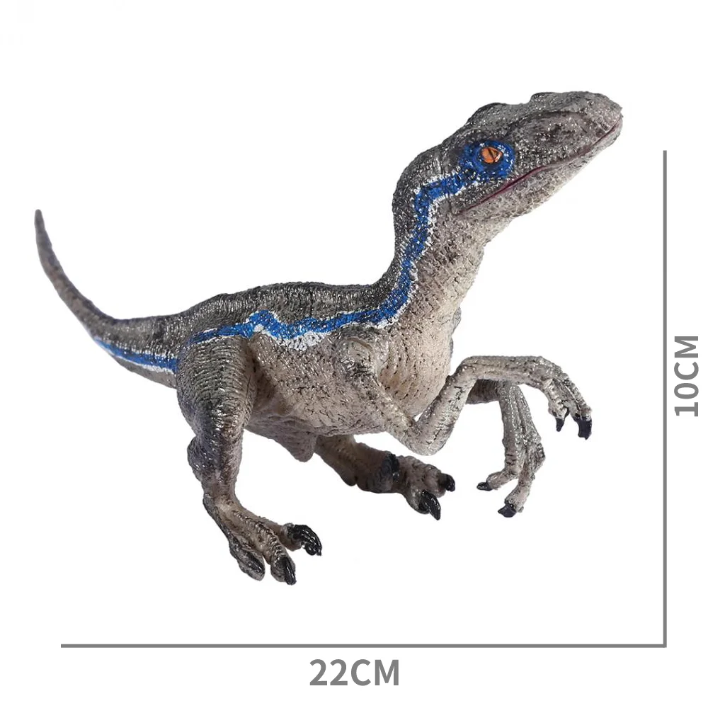 Jurassic большой Mosasaurus мягкий ПВХ моделирование Велоцираптор модель динозавра игрушка пластик домашний офис Настольный Декор Детский подарок