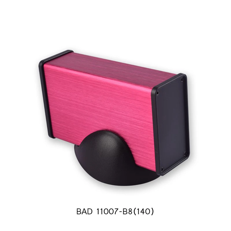 BAD11007(W140)-B8 Алюминиевый корпус Электронный Алюминиевый Проект коробка DIY Распределительная коробка инструмент «сделай сам» корпус металлический корпус 140*84*44,5 мм - Цвет: BAD11007(W140)-B8