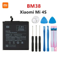 xiao mi 100 orginal bm38 3260mah battery for xiaomi 4s mi 4s mi4s bm38 high quality phone replacement batteries tools