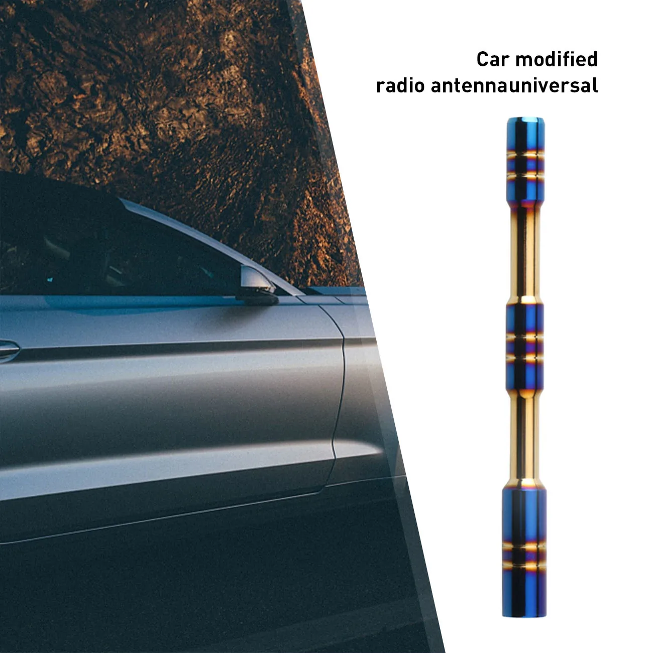 Модифицированная антенна для автомобиля приемная сигнала из алюминиевого