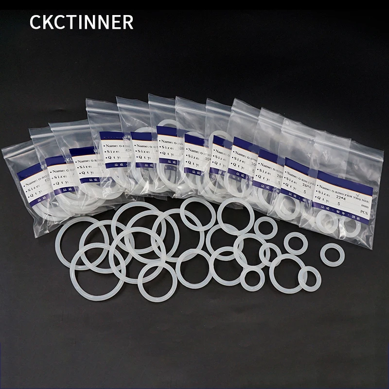 Уплотнительные резиновые кольца силиконовые уплотнительные 5 шт.