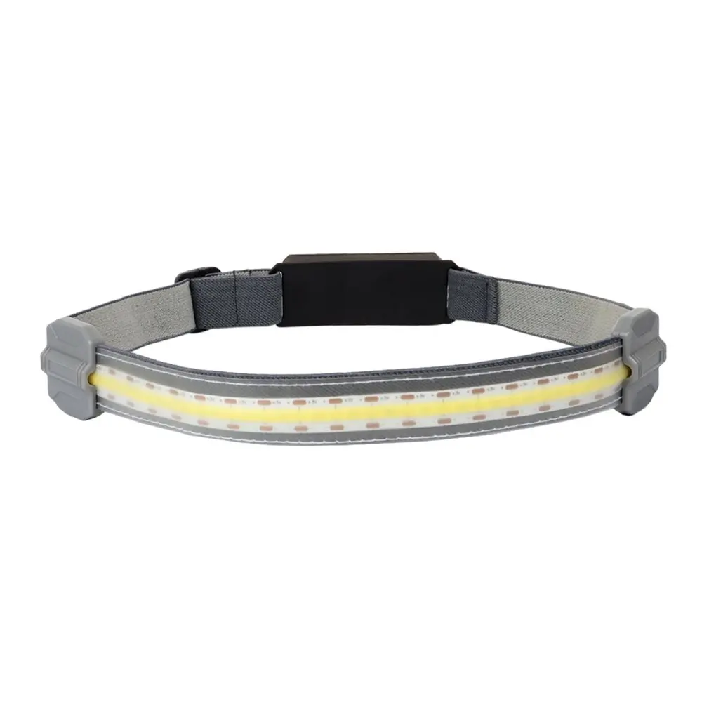

USB Rechargeable LED Headlamp Super Bright Warm White COB+ Red Light High Hardness ABS Waterproof Head-mounted Portable Lamp
