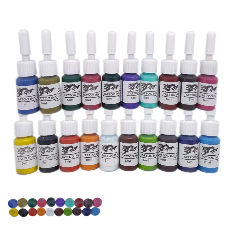 Полуперманентный натуральный растительный пигмент для татуировок макияжа