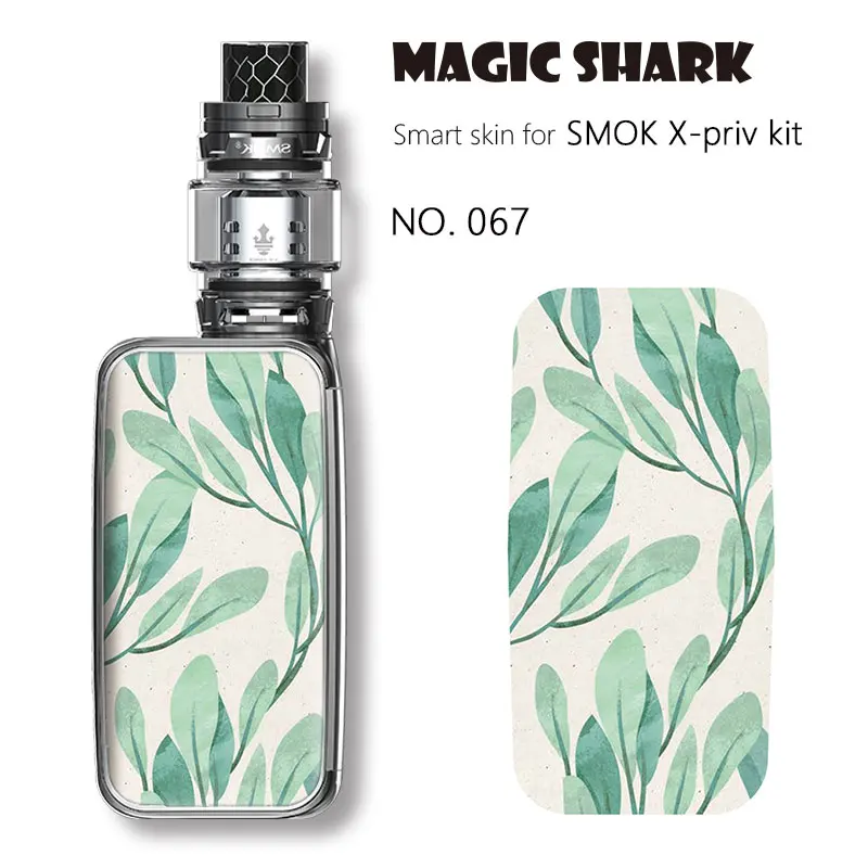 Чехол наклейка Magic Shark V Vendetta Leaf Game of Thrones для Smok X Priv Kit 050 072|Наклейки телефонов| |