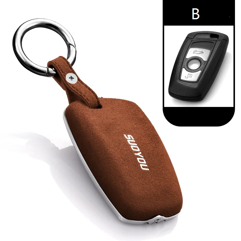 Чехол для автомобильного ключа чехол из натуральной кожи оцинкованный сплав BMW 520