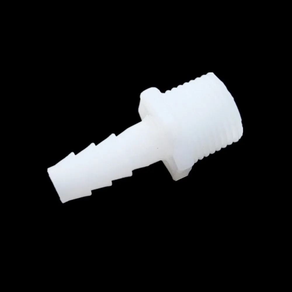 

1pcs Plastic Pipe Fitting 4mm 6mm 8mm 10mm 12mm 14mm Hose Barb Tail 1/2" 3/4" BSP Male Connector Joint Copper Coupler Adapter