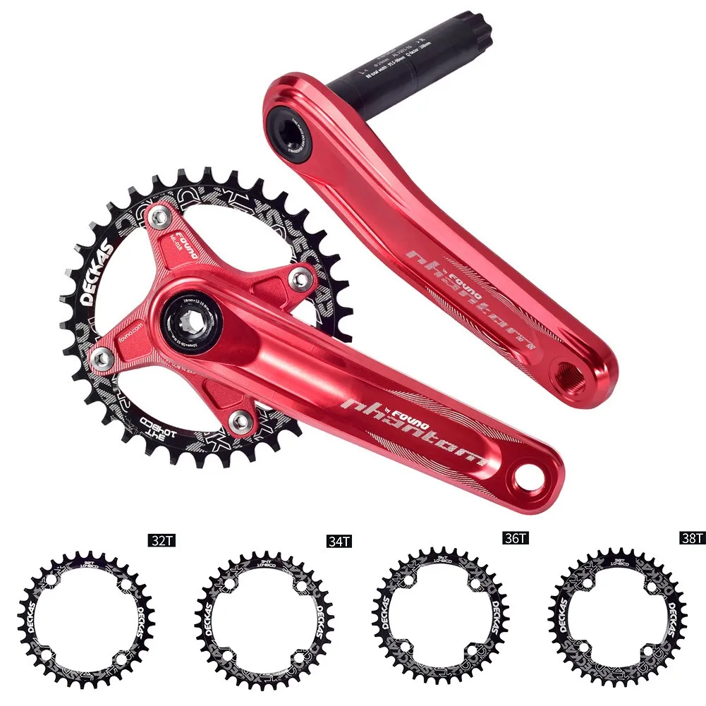 

Звезда Звездочка DECKAS 104BCD 32T 34T 36T 38T для горного и шоссейного велосипеда