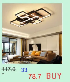 Chandelierrec Moden светодиодный потолочный светильник Домашнее освещение светильники Алюминиевый AC85-265V потолочный светильник для гостиной спальни низкие потолки
