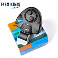 fishking buzzer carp fishing bite alarm europe feeder led automatic electric alarm beetmelders met ontvanger fishing accessories