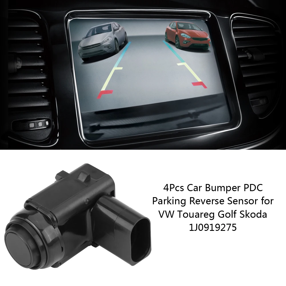 4 шт. автомобильный бампер PDC парковочный датчик заднего хода для VW Touareg Golf Skoda