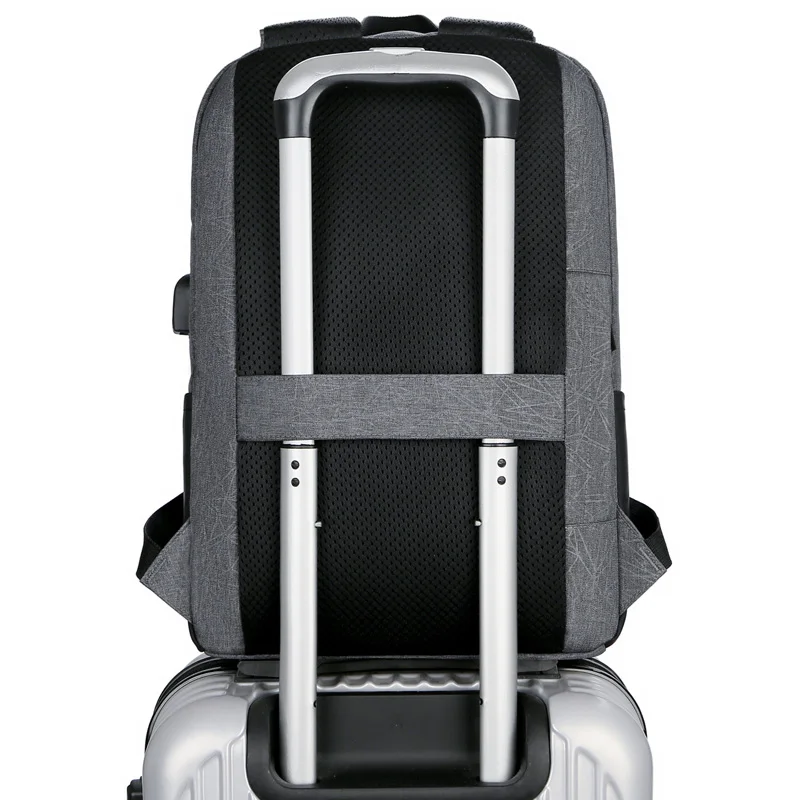 LITTHING Waterproof Men's Travel Bag Fit 18 Inch Laptop Backpacks USB Multifunctional Backpack Back Pack Male Mochila Bags | Багаж и