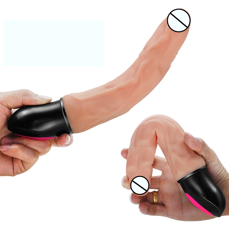 Реалистичный фаллоимитатор вибратор 10 скоростей G точка клитор вагинальный