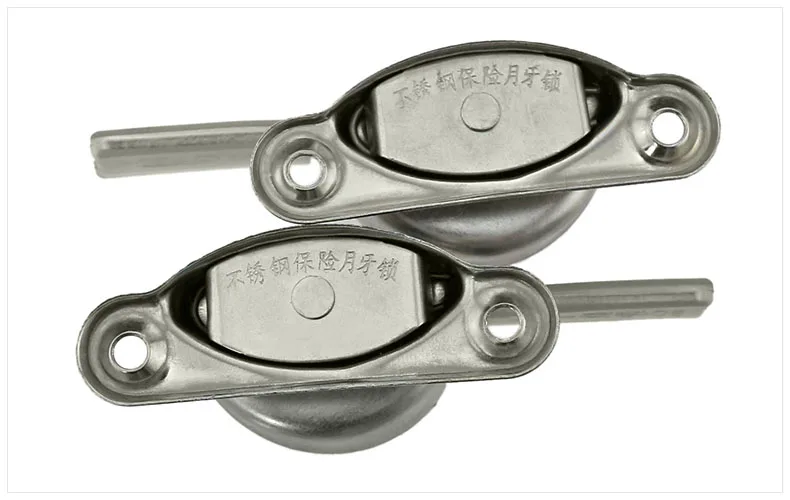 Левый и правый длинный крюк из нержавеющей стали замок для окна сплав двери 1 шт. |