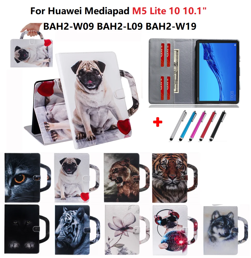 Для Huawei Mediapad M5 Lite 10 чехол 1 дюймов планшет Coque для крышка BAH2-W09 BAH2-L09 - Цена: 