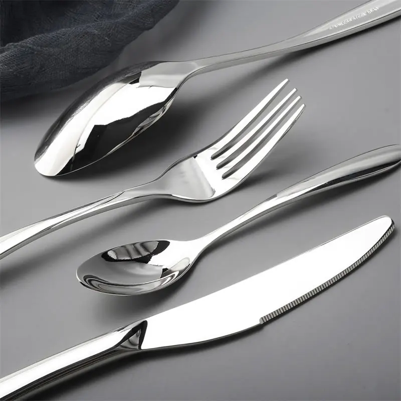 Столовые приборы высокого качества 304 столовый набор из нержавеющей стали нож