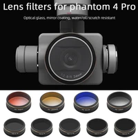 lens filter for dji phantom 4 pro nd 8 16 32 64 pl red blue gray filters kit for phantom 4p drone gimbal camera accessories
