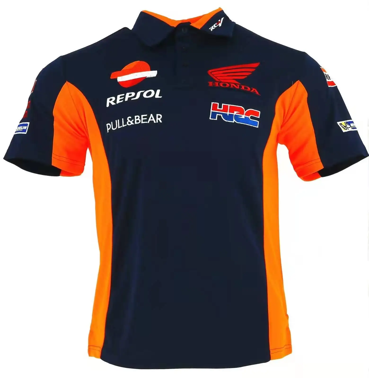Moto Gp For HONDA Repsol HRC Polo Shirt Motorcycle Paddock Team Racewear Car Fan Summer T-shirt | Автомобили и мотоциклы