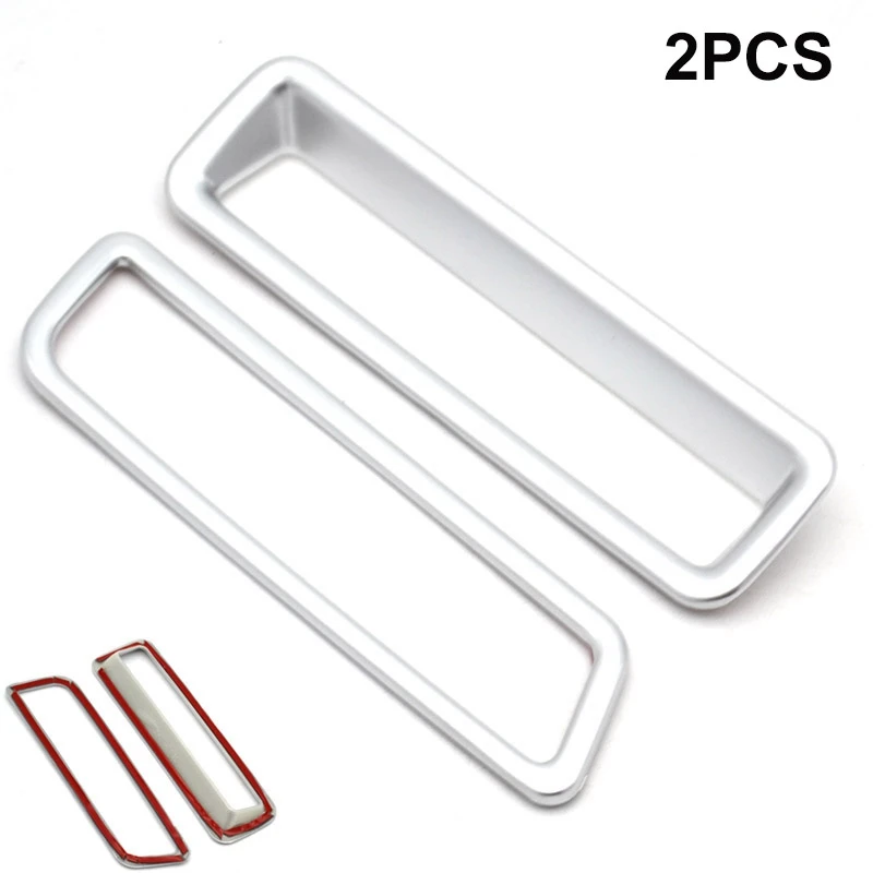 Хромированная внутренняя центральная консоль панель управления ободка отделка