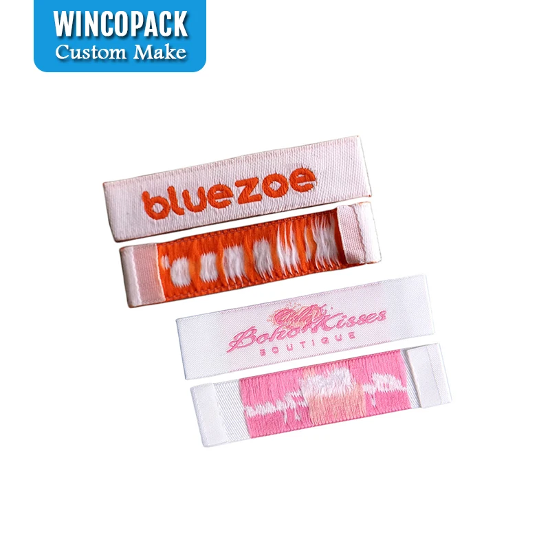 Пользовательский собственный бренд тканая ткань этикетка одежды WL019 | Дом и сад