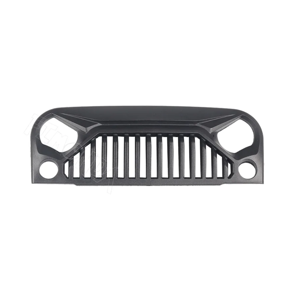 Intake Grille A RC Eagle сердитое лицо Заборная решетка Мститель двигатель капот для 1/10 RC Гусеничный автомобиль осевой SCX10 Jeep Wrangler Rubicon корпус оболочки - Цвет: Intake Grille A