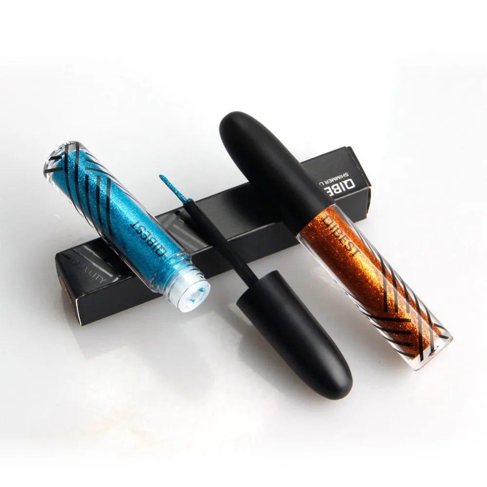 QIBEST сексуальная блестящая Водостойкая Подводка для глаз Женский жидкий