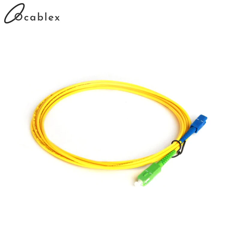 2 метра SC UPC К APC Одномодовый симплексный оптический Волоконно-оптический