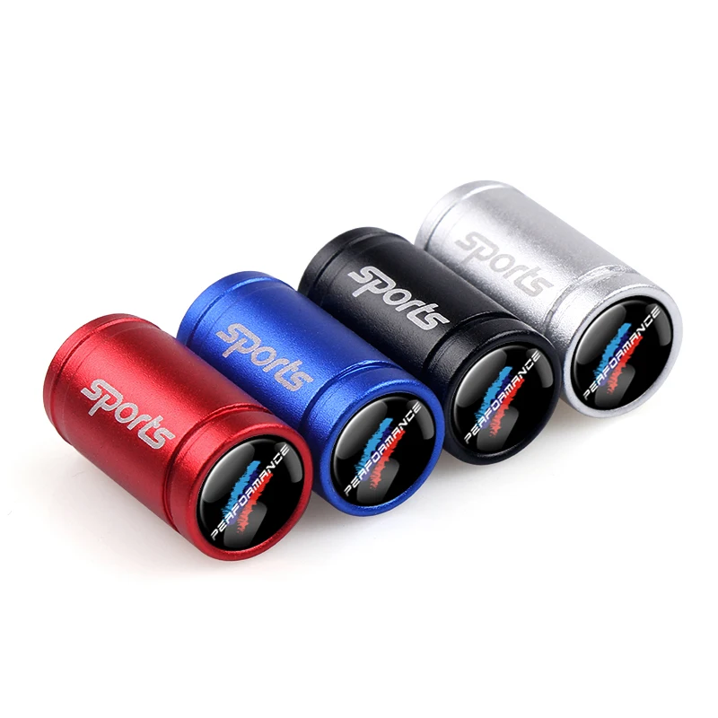 Эмблема для стайлинга автомобиля Металлические колпачки клапанов шин BMW M 1 3 4 5 6 7E