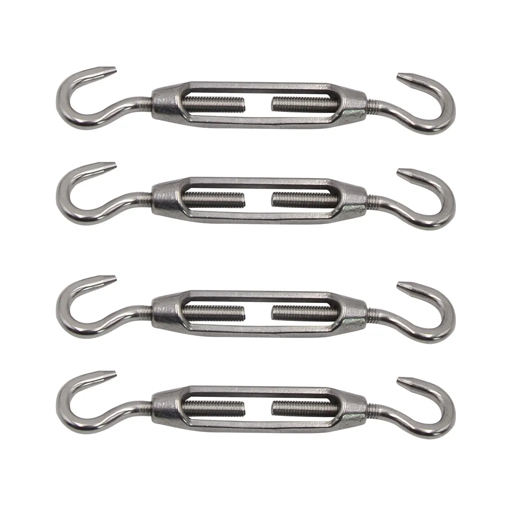 Набор из 4 шт. Натяжной крюк стресса с рабочей Нержавеющая сталь десять