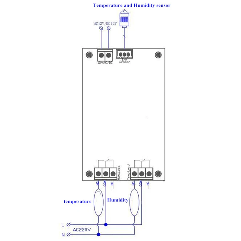 

Zl-7816A,12V,Temperature & Humidity Controller,Thermostat And Hygrostat,Incubator Humidity,Incubator Controller