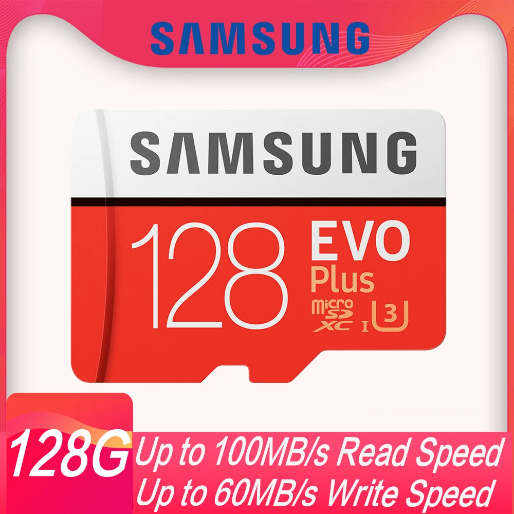 SAMSUNG карта памяти Micro SD класс 10 128 ГБ 32 64 256 | Компьютеры и офис