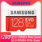 SAMSUNG карта памяти Micro SD, класс 10, 128 ГБ, 32 ГБ, 64 ГБ, 256 ГБ