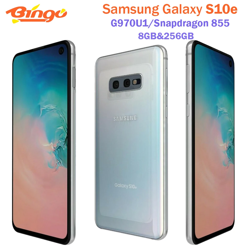 Samsung Galaxy S10e G970U1 256 ГБ G970U Восьмиядерный процессор Snapdragon 855 LTE Android мобильный телефон
