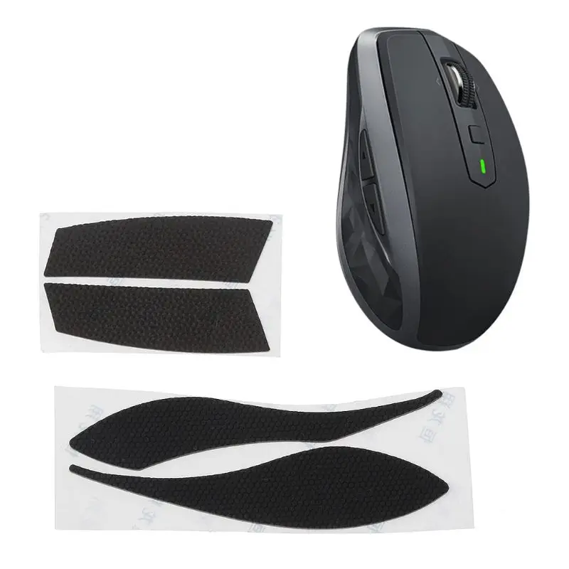 1 Set Black Mouse Feet Skates Side Stickers Sweat Resistant Pads Anti-slip Tape For logitech MX Anywhere 2S C26 | Компьютеры и офис