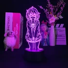 3d-ночник Beyond The Border Мирай Курияма из японского аниме, будильник с акриловой пластиной, детсветильник светильник, Лидер продаж