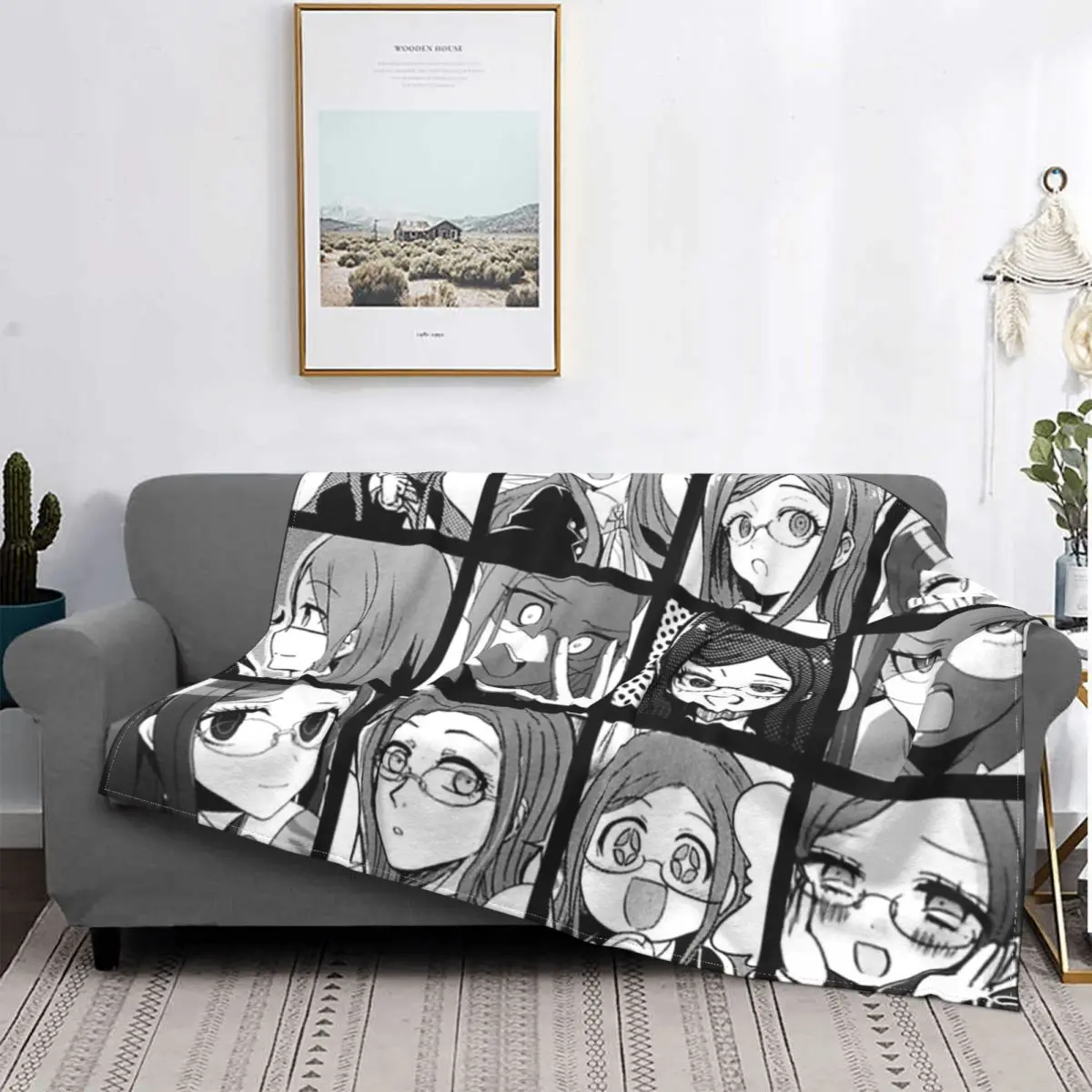 

Покрывало для кровати Tsumugi с мангой из аниме «данганронпа», Роскошное Одеяло для видеоигр, фланелевое одеяло