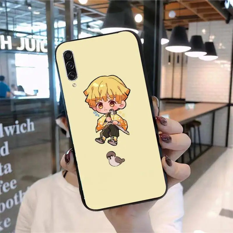 

Demon Slayer Kawaii Anime Phone Case For Samsung Galaxy M10 20 30 A 40 50 70 71 6S A2 A6 A9 2018 J7 CORE PLUS STAR S10 5G C8