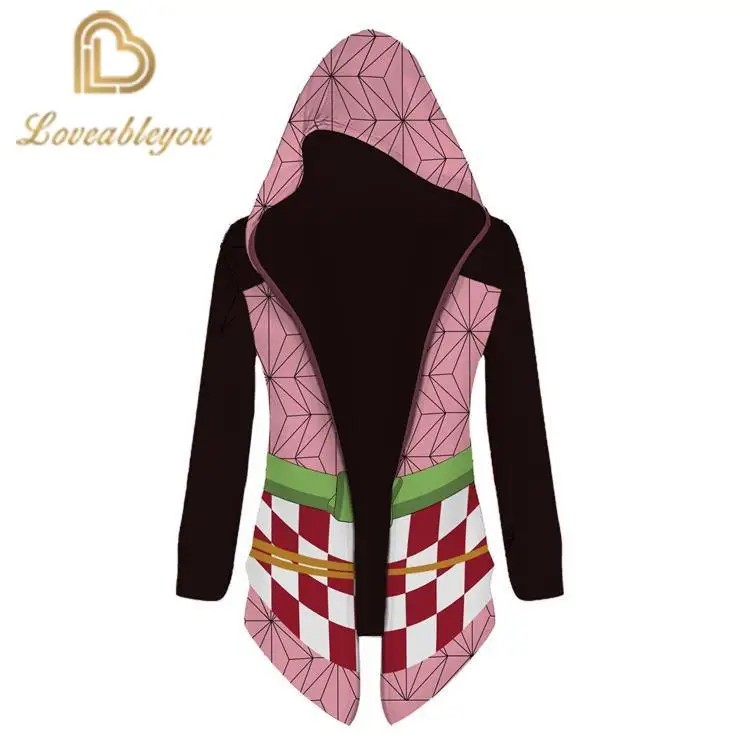 Японское аниме костюм для косплея персонажа из мультфильма рассекающий демонов