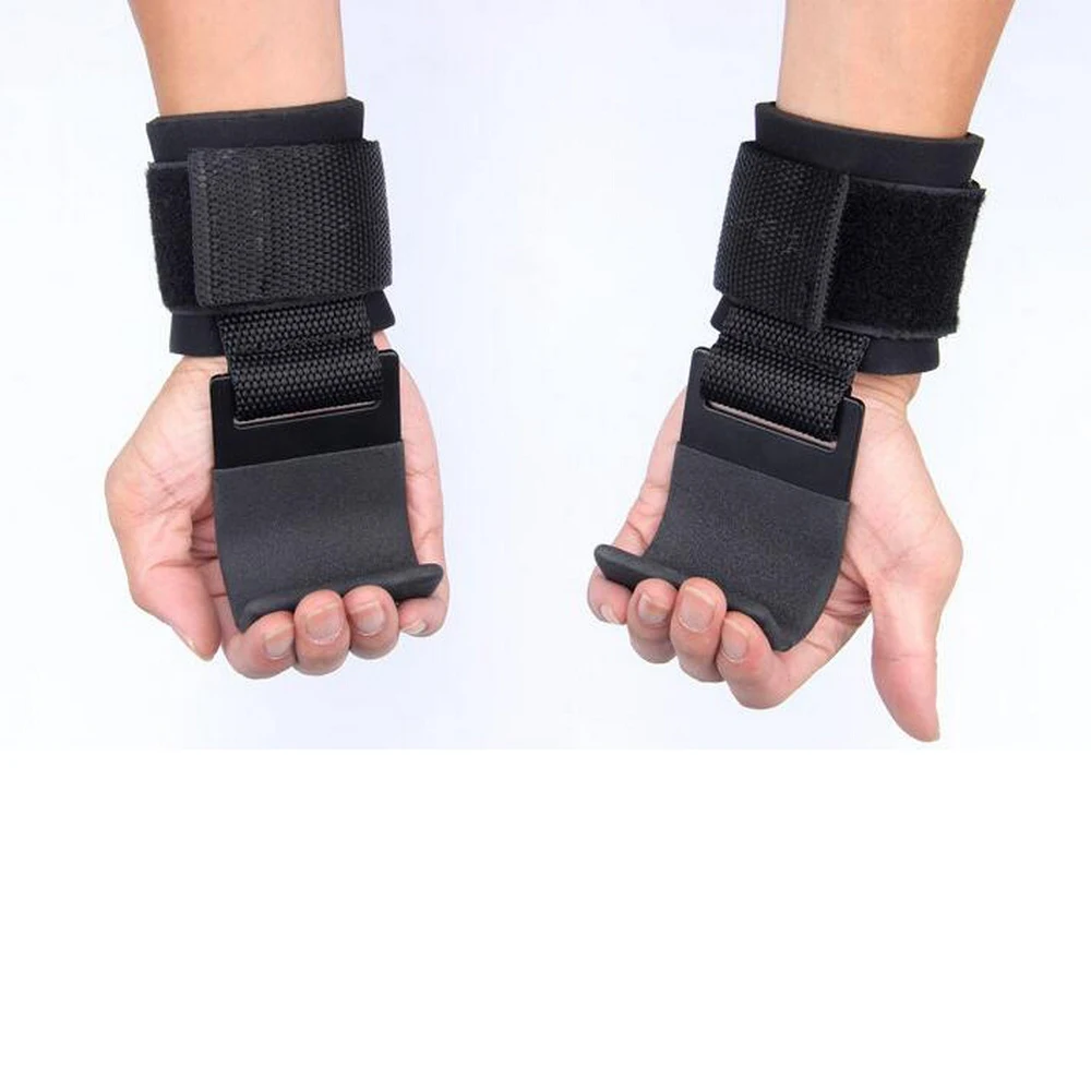 2 шт. Вес подъемные крюки подъемно крюк ручной бар фитнес браслеты Heavy Duty