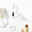 Behogar деревянная полка милый скандинавский Лебедь полка для хранения дисплей стеллаж держатель Поддержка Органайзер доска Настенный декор