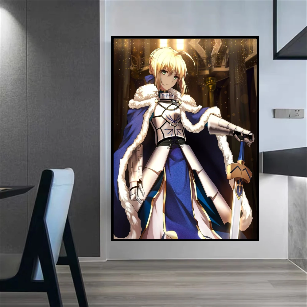 Настенный художественный принт судьба: Ночь прибытия аниме плакат дома