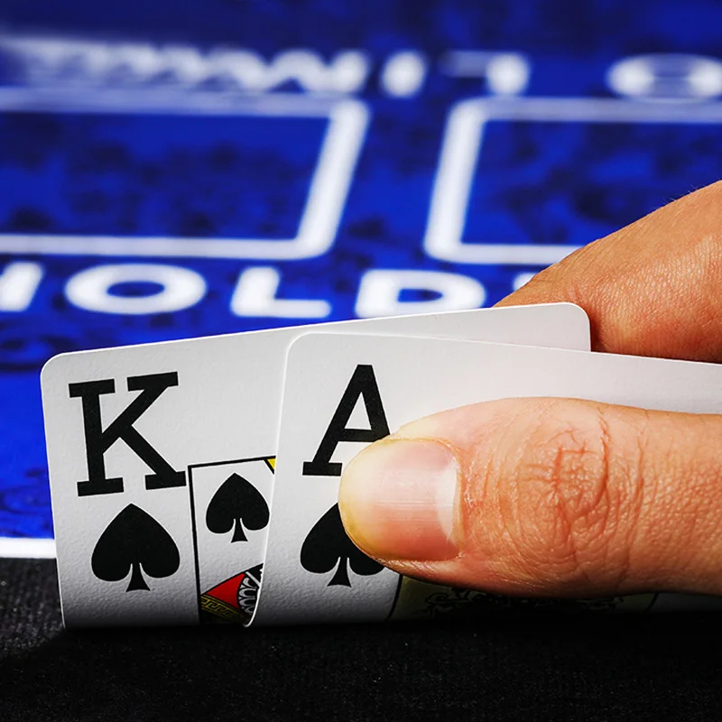 Высококачественная пластиковая настольная игра в Техасский покер баккара