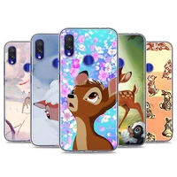 disney bambi animation for xiaomi redmi 9i 9t 9a 9c 9 8a 8 go 7 7a s2 y2 6 6a 5 5a 4x prime pro plus transparent phone case